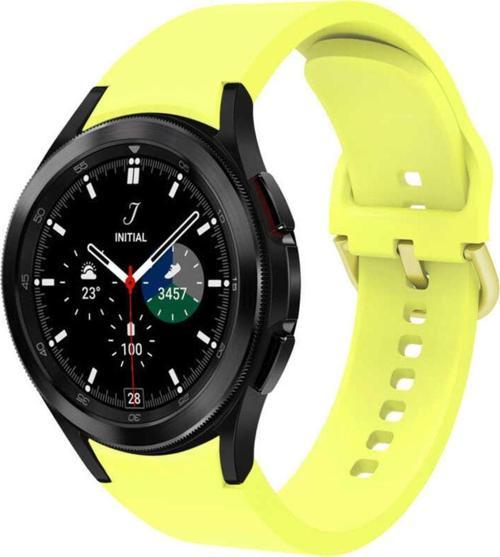Galaxy Watch 5 Pro Ile Uyumlu 10 Kademeli Colorfull Esnek Spor Silikon Kordon Siyah