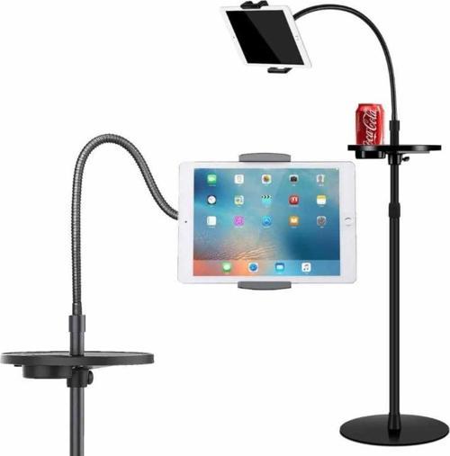 Profesyonel Esnek Kuğu Boynu Tablet Telefon Tutucu Yüksekliği Ayarlanabilir Alüminyum 173cm UP-9ST