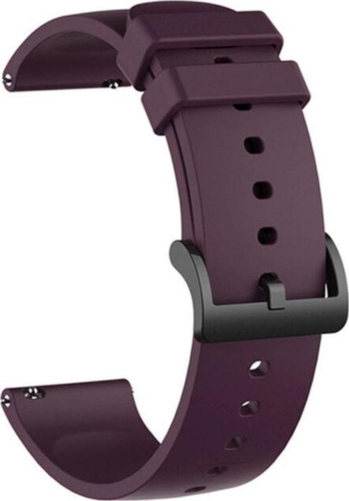 Galaxy Watch Active 2 40mm Ile Uyumlu Spor Kordon Quintessential Kayış Mor