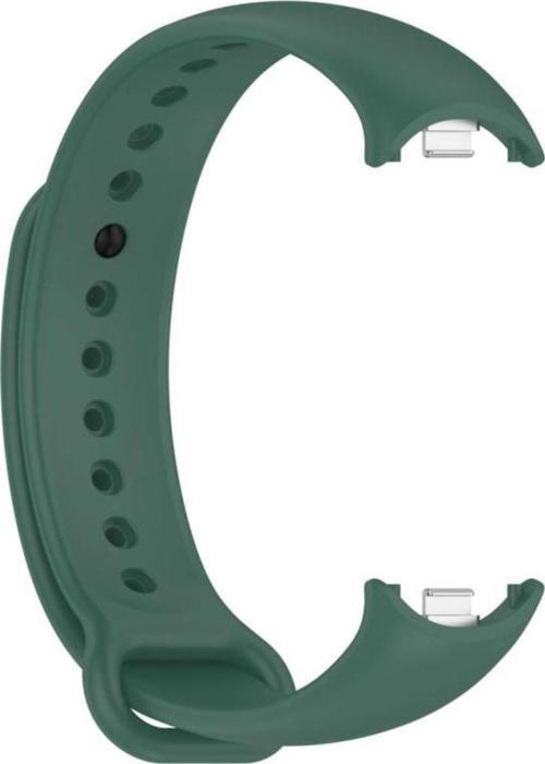 Xiaomi Mi Band 8 Ile Uyumlu Akıllı Bileklik Kayışı Kaliteli Termoplastik Kordon Haki