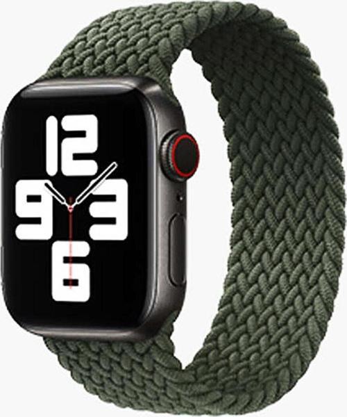 Yeşil Apple Watch 40mm Braid Medium Kordon