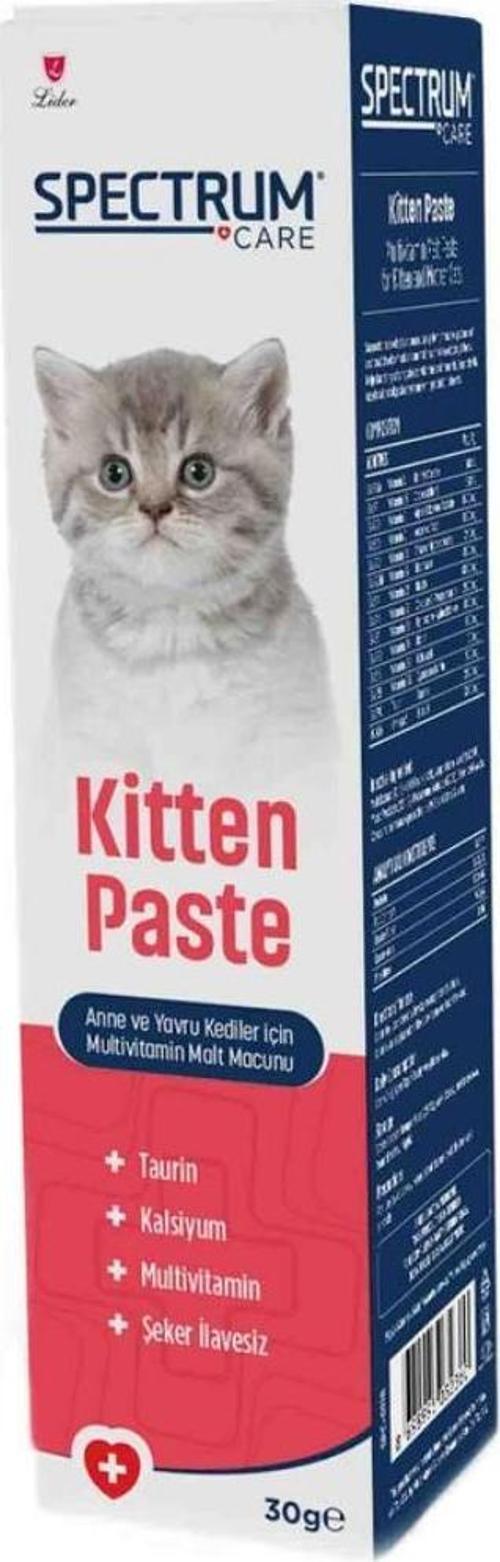 Kitten Paste Yavru Kediler için Multivitamin Malt Macunu 30 gr
