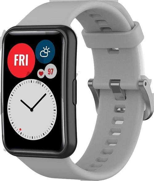 Huawei Watch Fit 2 Ile Uyumlu Saat Kayışı Uyumlu Spor Saat Kontrast Renkli Lagniappe Silikon Kordon