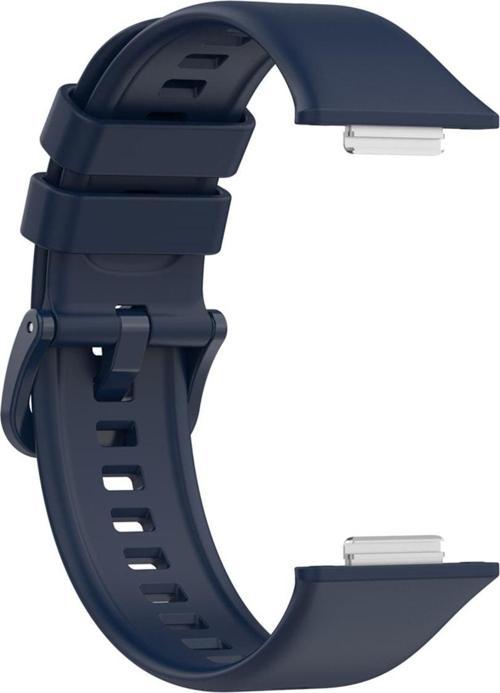 Huawei Watch Fit 2 Ile Uyumlu Saat Kayışı Uyumlu Spor Saat Kontrast Renkli Lagniappe Silikon Kordon