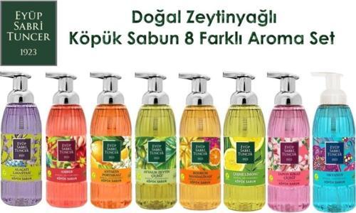 _ Köpük Sabun 500ml X 8 Aroma Set (doğal Zeytinyağlı)