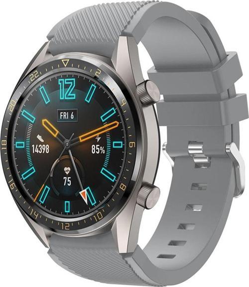 Huawei Watch Gt3 Pro Ile Uyumlu 46 Mm Classic Frontier Kayış Kordon Gri