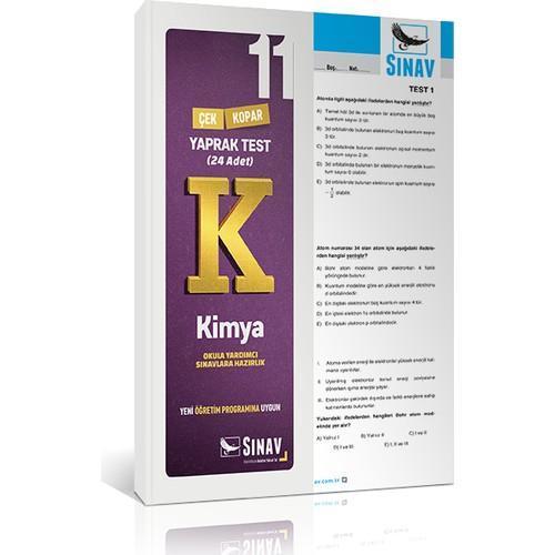 Sınav Yayınları 11. Sınıf Kimya Yaprak Test
