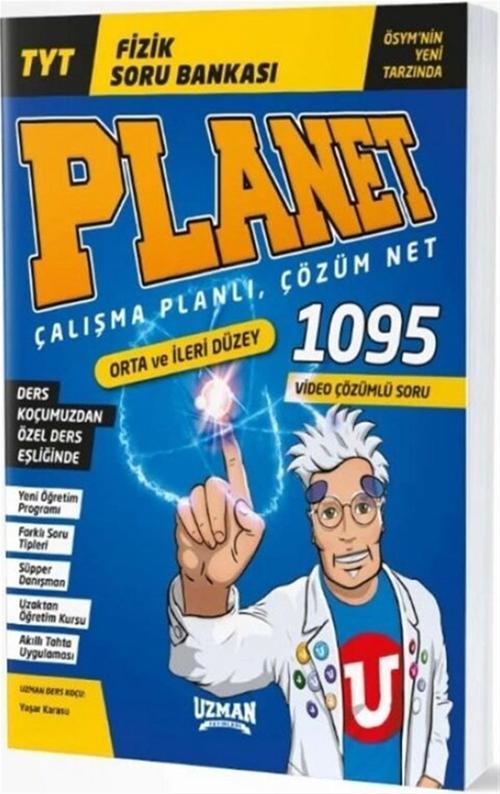 Uzman Yayınları Tyt Fizik Planet Orta ve İleri Düzey Soru Bankası