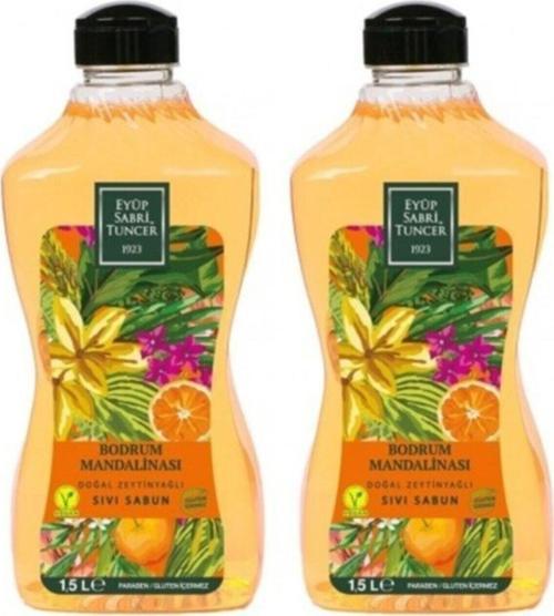 Sıvı Sabun 1500 ml Bodrum Mandalinası X 2 Adet