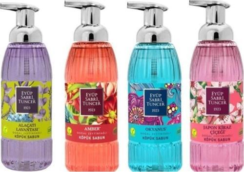 Zeytinyağlı Karma Köpük Sabun 500ml X 4 Adet