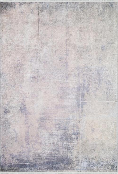 Sehrekurd Mor Modern Etnik Desenli Makinada Yıkanabilir Hav Toz Vermez Leke Tutmayan Kaymaz Taban Dijital Makine Baskı Salon Yolluk Mutfak Halı