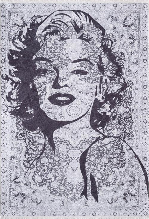 Byczyna Mor Figürlü Etnik Modern Desenli Pamuk Makinada Yıkanabilir Hav Toz Vermez Leke Tutmayan Kaymaz Taban Dijital Makine Baskı Salon Yolluk Mutfak Halı