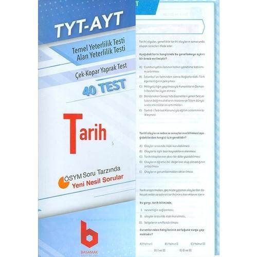 Basamak Yayınları Tyt-Ayt Tarih Yaprak Test