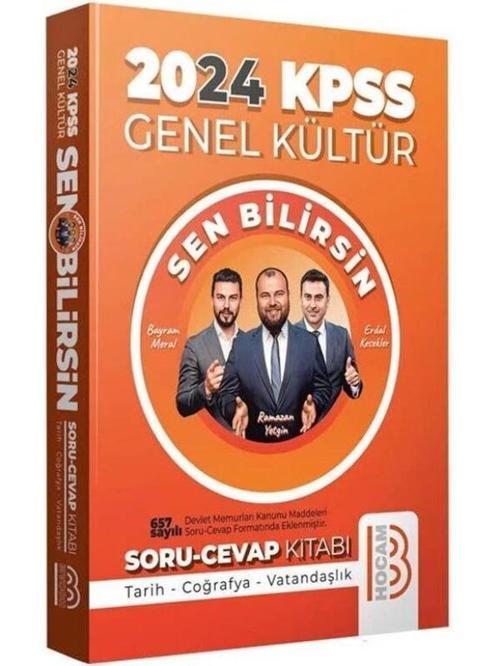 Benim Hocam Yayınları Kpss Genel Kültür Sen Bilirsin Tarih-Coğrafya-Vatandaşlık Soru Cevap Kitabı 