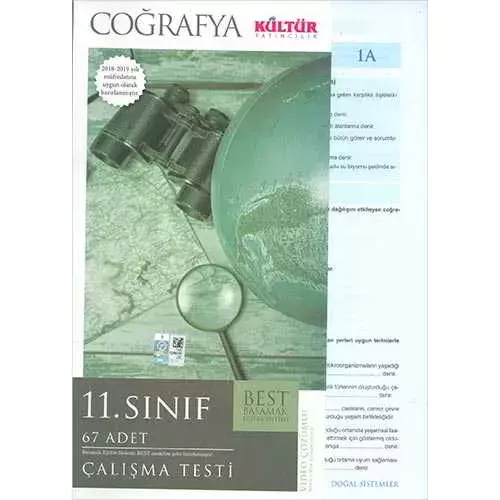 Kültür Yayınları 11. Sınıf Coğrafya Yaprak Test