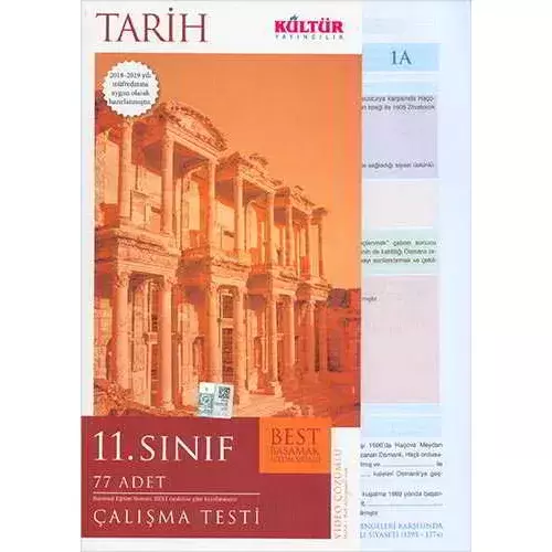 Kültür Yayınları 11. Sınıf Tarih Best Çalışma Testi