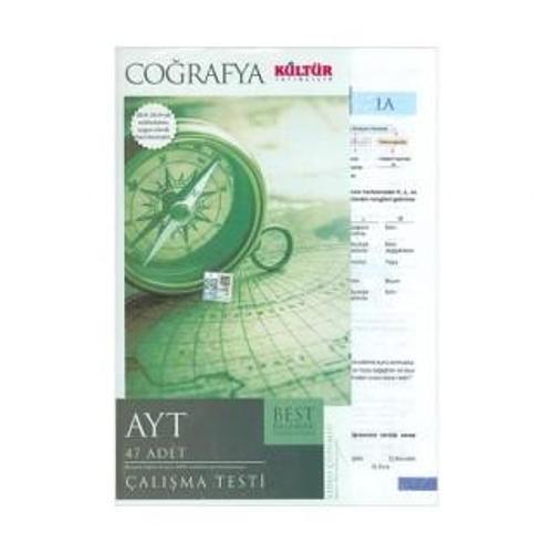 Kültür Yayınları Ayt Coğrafya Best 47 Çalışma Testi