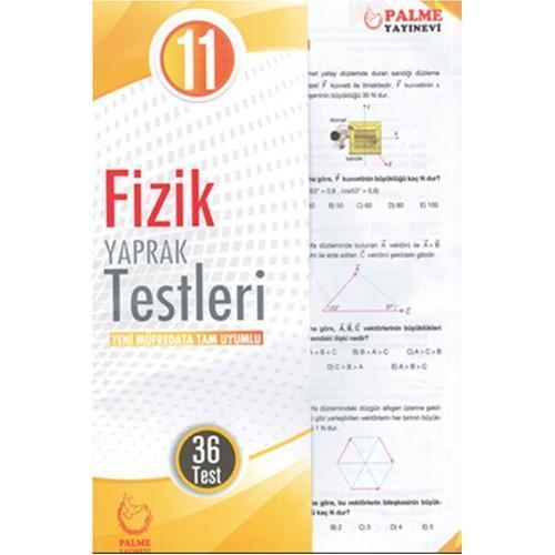 Palme Yayınları 11. Sınıf Fizik Yaprak Test