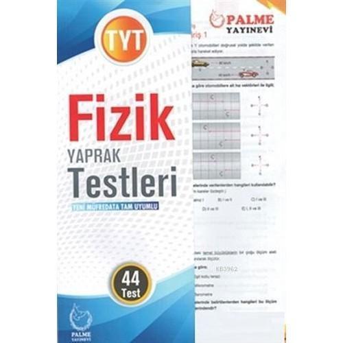 Palme Yayınları TYT Fizik Yaprak Testleri