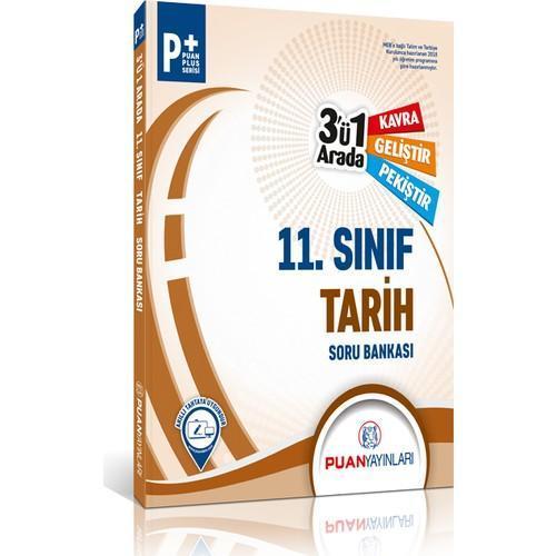 Puan Yayınları 11. Sınıf Tarih 3'Ü1 Arada Soru Bankası