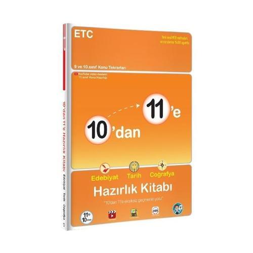 Tonguç Yayınları 10'Dan 11'E Edebiyat Tarih Coğrafya Hazırlık Kitabı 