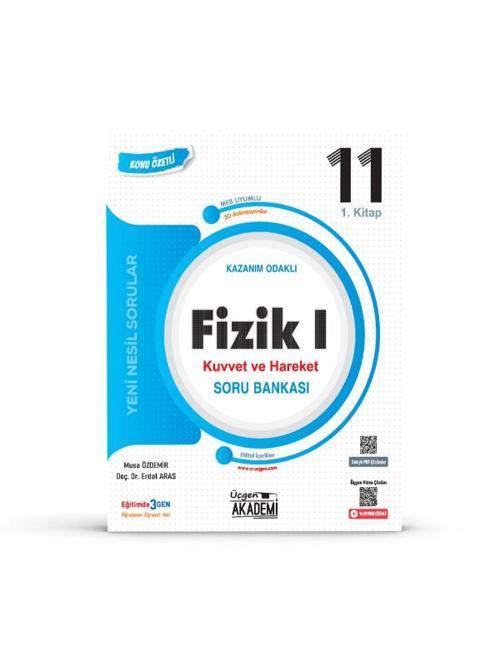 Üçgen Yayınları 11. Sınıf Fizik 1 Kuvvet Ve Hareket Konunun Özü Soru Bankası