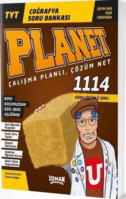Uzman Yayınları Tyt Coğrafya Planet Orta ve İleri Düzey Soru Bankası