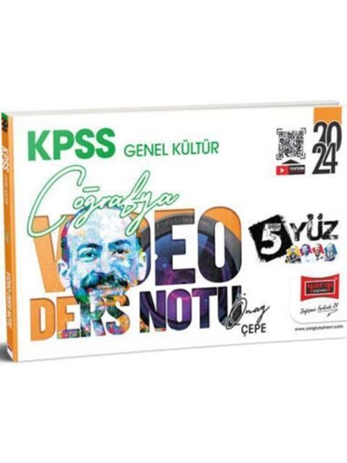 Yargı Yayınları Kpss Genel Kültür 5Yüz Coğrafya Video Ders Notları