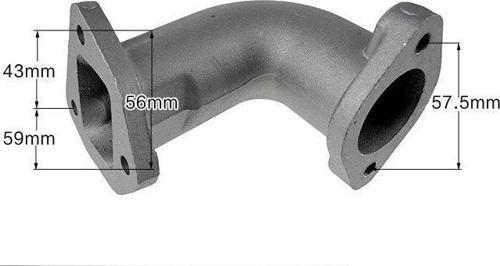 Dizel Motor Yağlı Filtre Dirseği 10 Hp