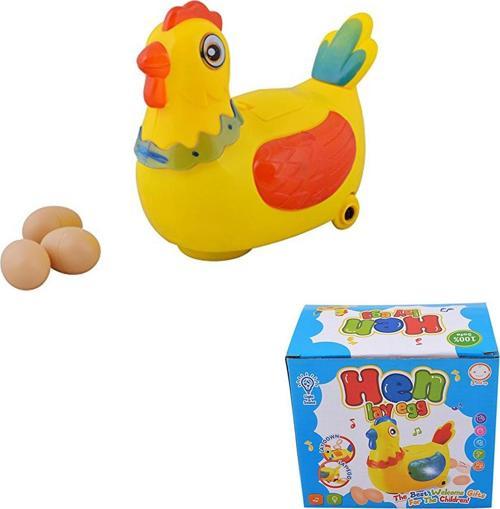 Işıklı-Müzikli Oyuncak,Dans Eden-Yumurtlayan Eğlenceli Tavuk Hen
