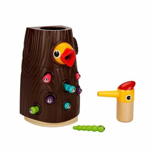 Nessiworld  Woody Manyetik Ağaçkakan Besleme Oyunu 10 Parça
