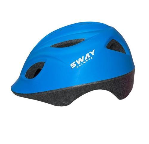 Sway N20 3-9 Yaş Çocuk Bisiklet Kaskı Paten Kaykay Kaskı Çocuk Koruyucu Kask Mavi Renk