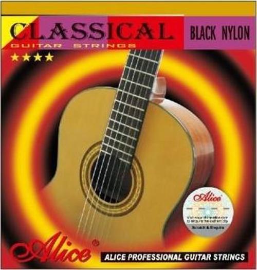 A105-BK KLASİK GİTAR TAKIM TEL -SİYAH NYLON