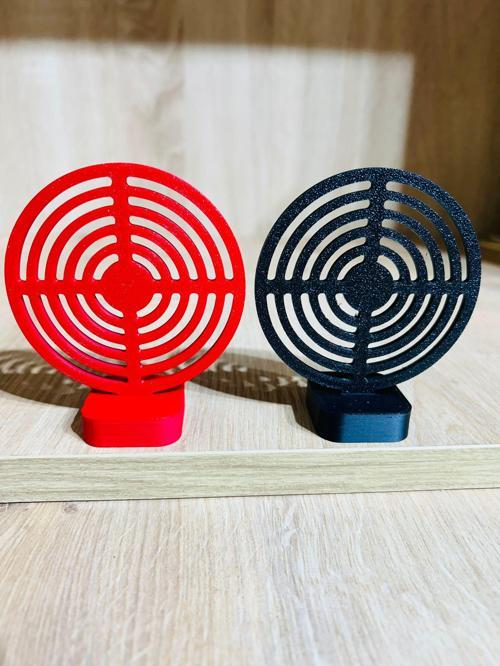 HEDEF 9 CM AYAKLI 2 ADET