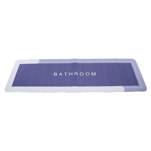 DİKDÖRTGEN  DÜZ RENKLİ SU EMİCİ - SİHİRLİ  BANYO PASPASI  ELASTİK  116 X 37.5CM 