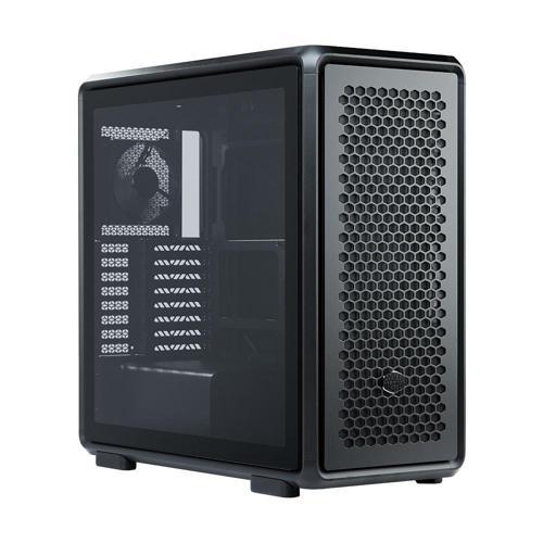 MasterFrame 600TG MF600-KGNN-S00 3x140mm(Ön)-1x120mm(Arka) Fan Modüler ATX Alüminyum Siyah Mid Tower Gamin