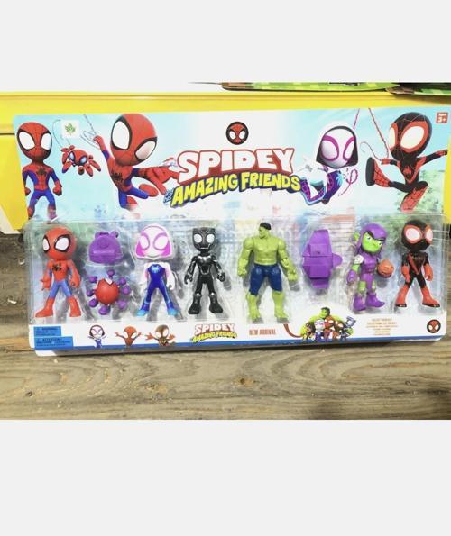 Spidey marvel 6lı karakter