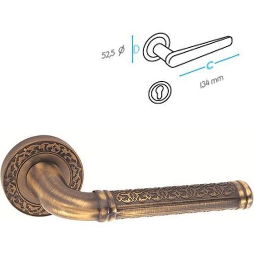 Doğanlar Topkapı olifka rozetli kapı kolu Oda kapı kolu