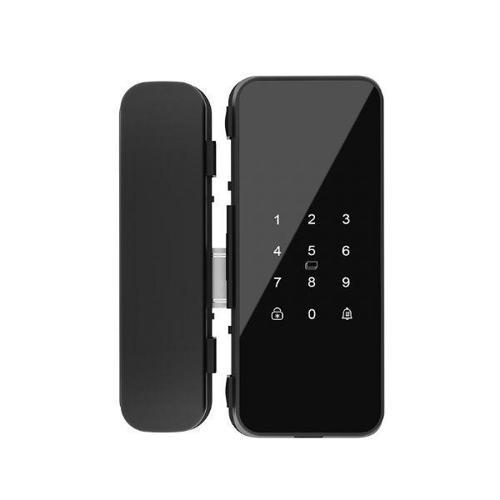 CLASS UZAKTAN KUMANDALI şifreli ve kartlı elektronik cam kapı kilidi 2 adet uzaktan kumandalı