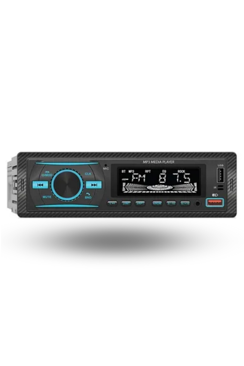  Büro Ev Ofis Arabası için Araç İçi 7RENK Bluetooth USB AUX FM Oto Radyo Teyp