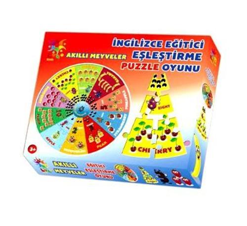 Laço Kids Eğitici Eşleştirme Oyunu Gülen Meyveler