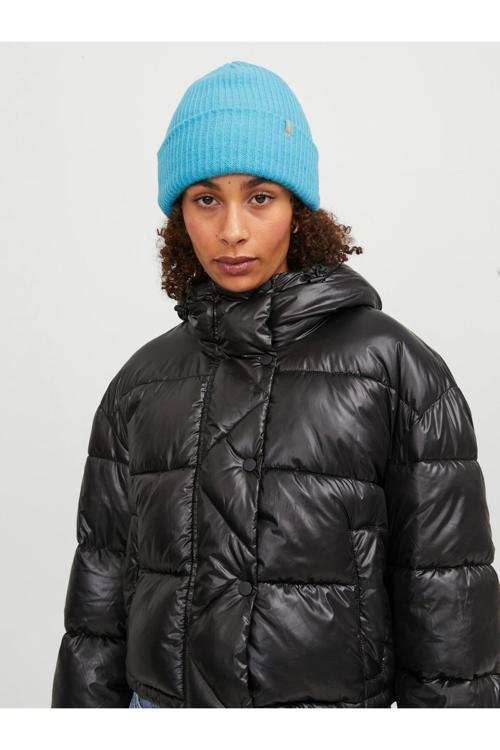 Jack Jones Jxothelıa Knıt Beanıe Acc Sn Kadin Mavi Bere 12222919-07