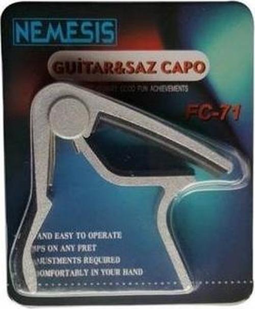 FC-71S GİTAR KAPOSU GÜMÜŞ