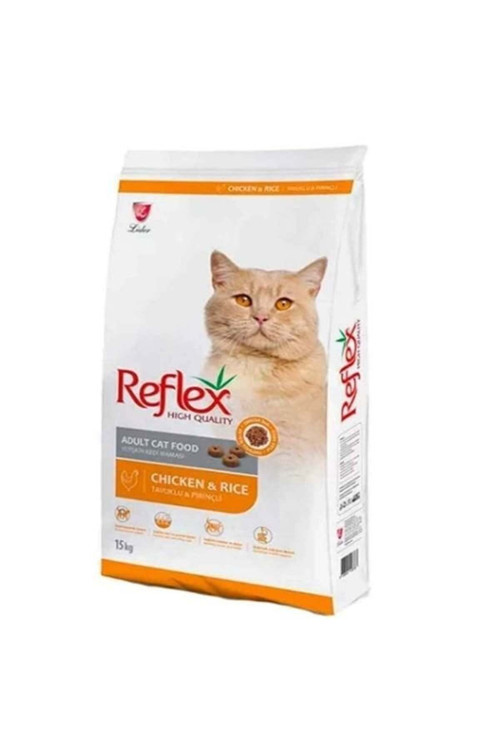 Tavuklu ve Piirinçli Yetişkin Kedi Maması 15 Kg
