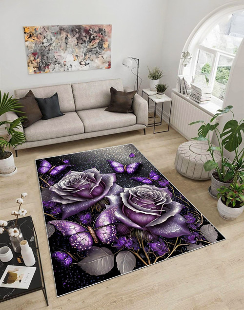 Dijidekor Işıltı Koleksiyonu Model265 Süngerli Dijital Baskılı Saçaksız Mutfak Halısı Yolluk