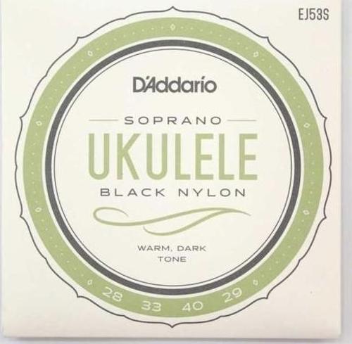 EJ53S SOPRANO UKULELE SET TAKIM TEL SİYAH