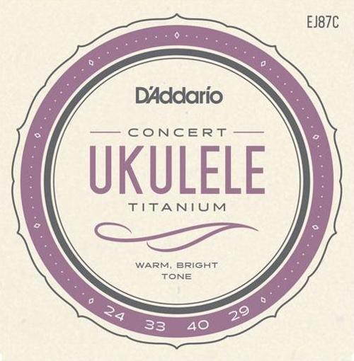 EJ87C TİTANİUM UKULELE CONCERT TAKIM TEL