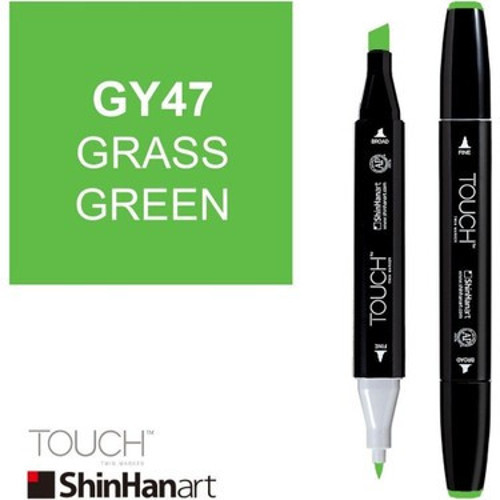 Twin Brush Marker GY47 Grass Green