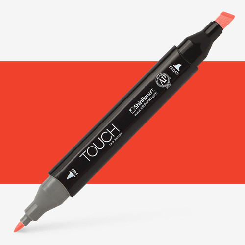 Twin Brush Marker R14 Vermilion