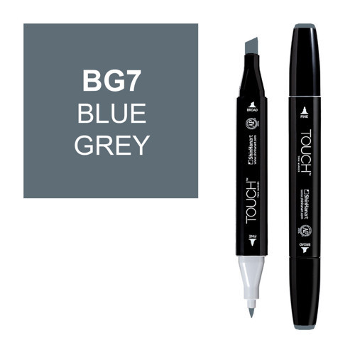 Twin Brush Marker BG7 Blue Grey